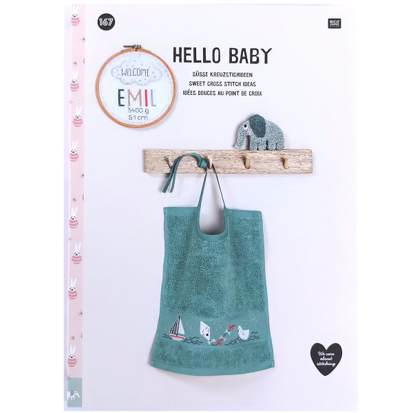 Cross Stitch Magazine - Rico Design Hello Baby